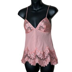 Victoria’s Secret fairycore lace coquette babydoll y2k cami xs scalloped